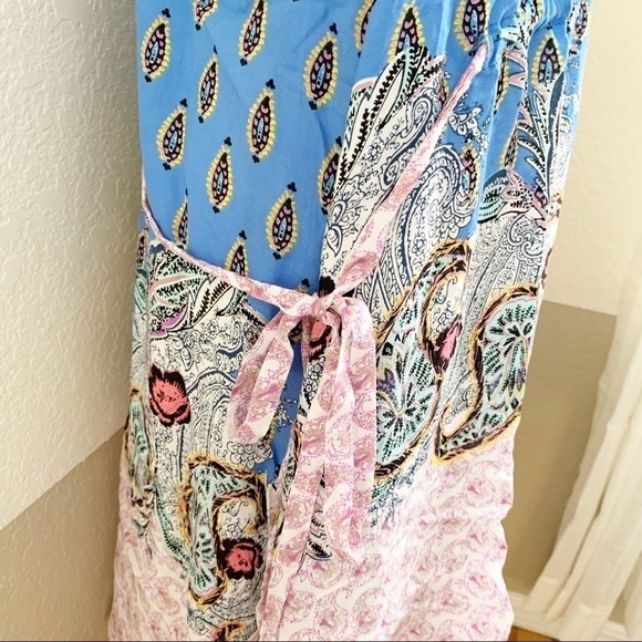 Free People Rendezvous Slip Dress Asymmetrical NWT - Picture 3 of 11